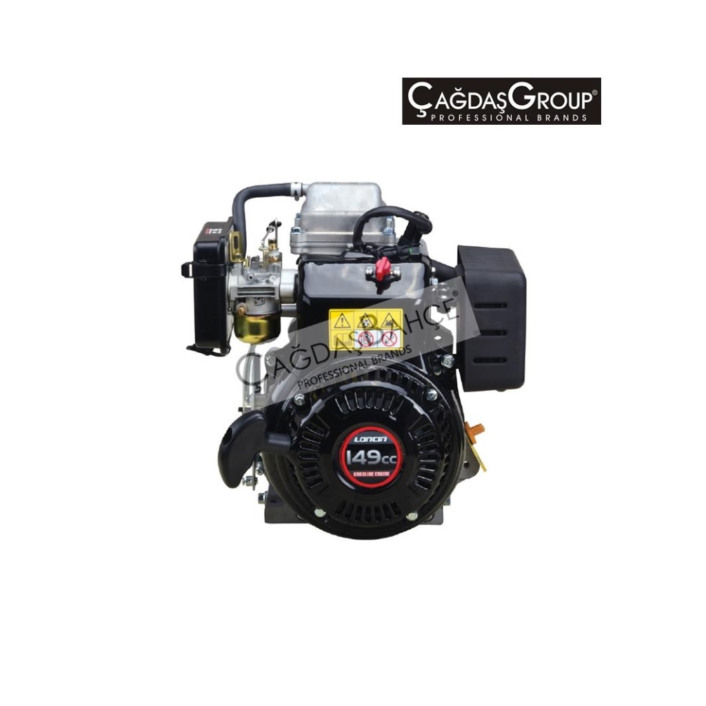 Loncin LC165F 3H Yatay Milli Motor 5 Hp