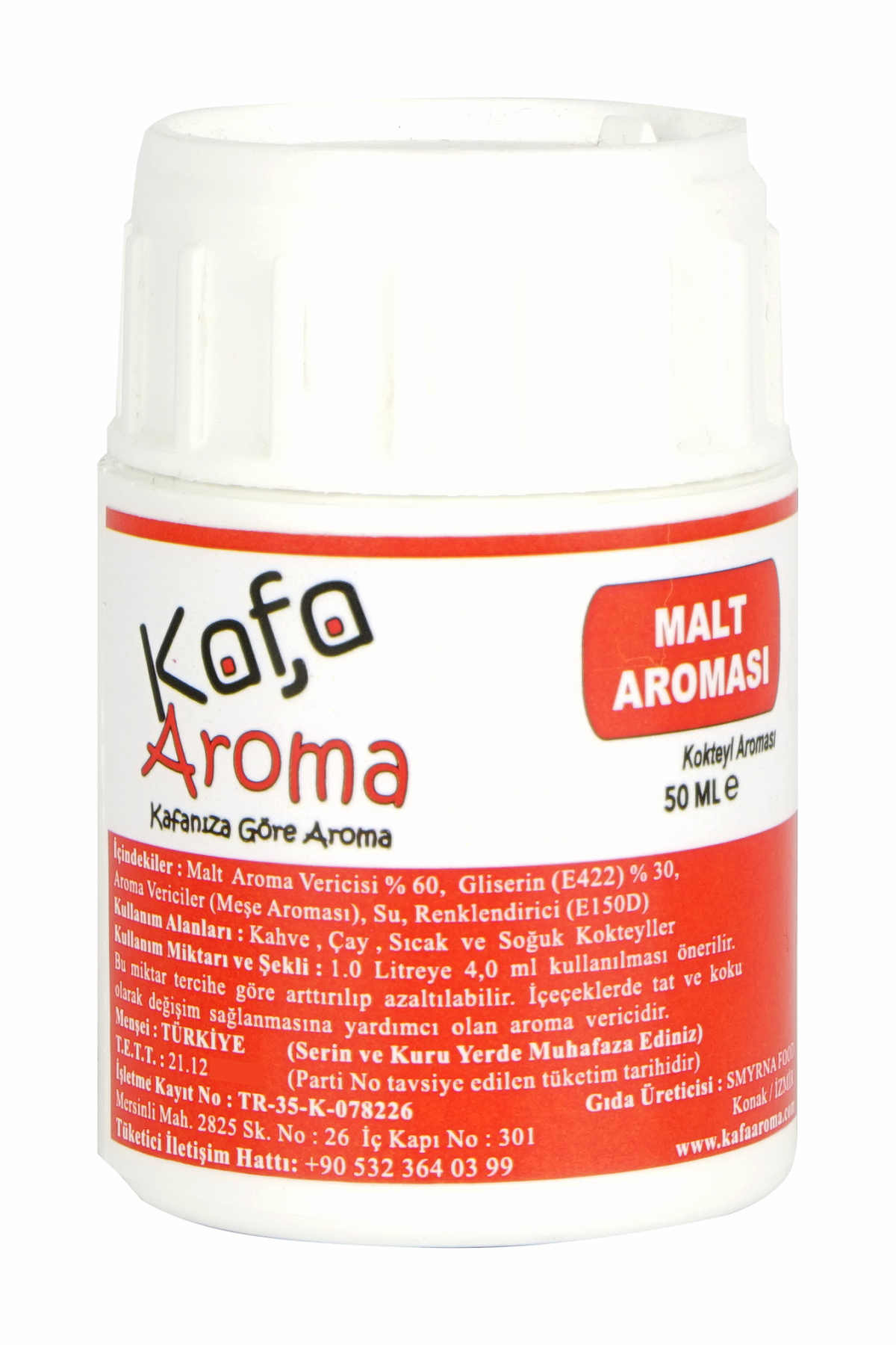 İskoç Malt Aroması Hazır Karışımı 50 ML