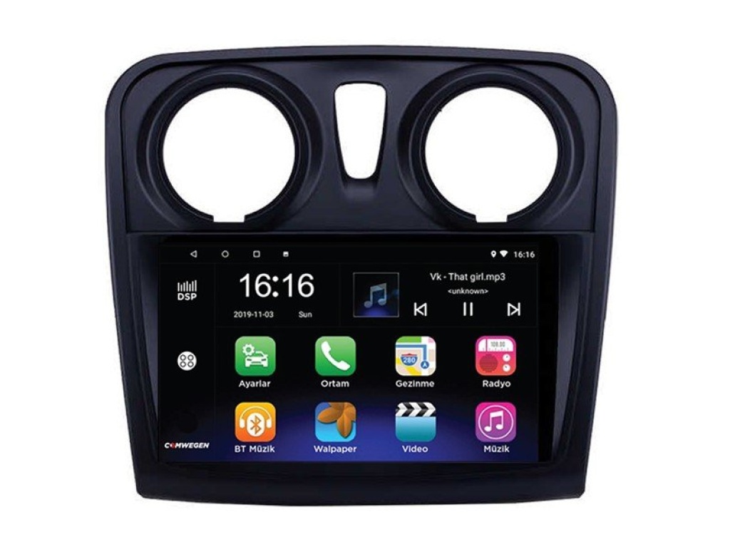 Dac A Sandero Gb Ram Android Carplay Multimedya Navigasyon