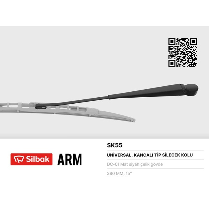 SİLECEK KOLU 450MM TRANSIT-P504-BMW 315-16TM 30-FATIH SILBAK SK55