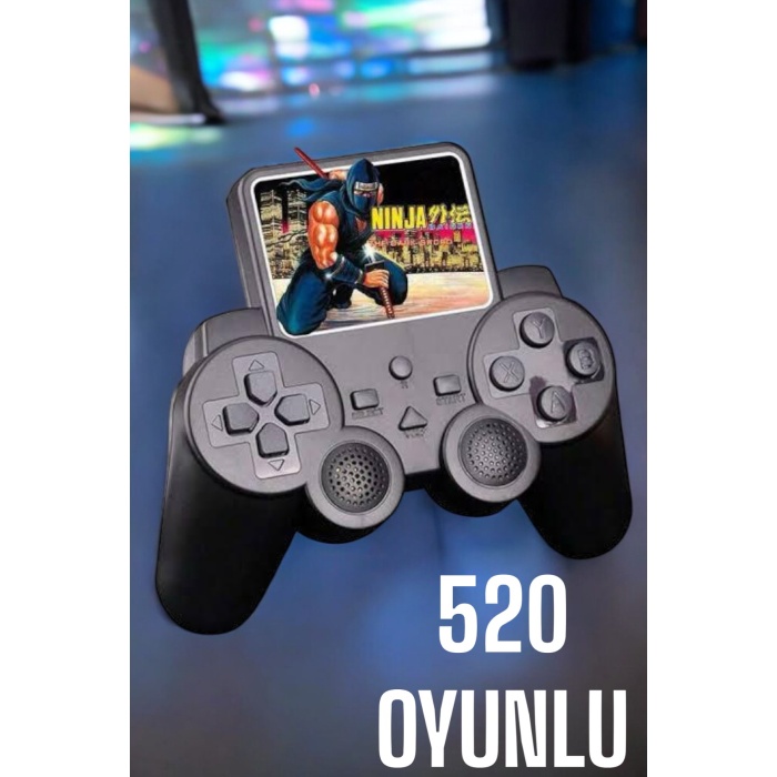 Gamepad 520 Oyunlu Ekranlı Oyun Kolu TV Uyumlu