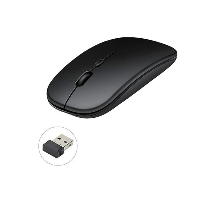 Kablosuz Mouse Fare Şarjlı Bluetooth Wireless Çift Modlu Sessiz