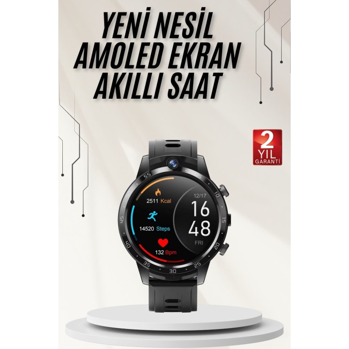 Yeni Nesil Akıllı Saat Arama Cevaplayan Uzun Pil Ömrü Müzik Dinleme