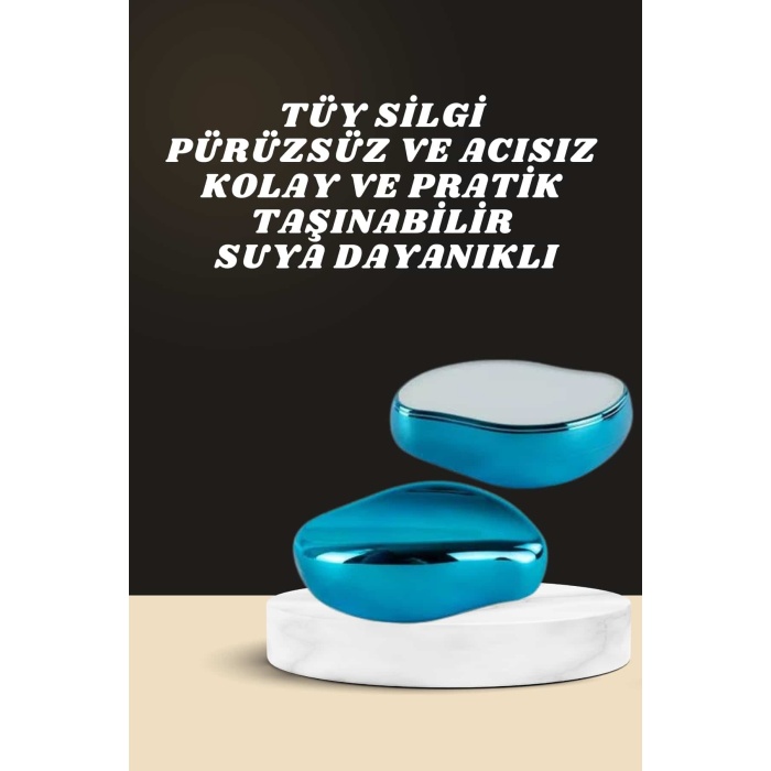 Crystal Eraser Epilasyon Aleti ve Titreşimli Yüz Temizleme Masaj Aleti