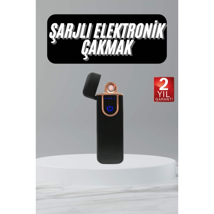 Çakmak Usb Şarj Rüzgardan Etkilenmez Elektronik Çakmak