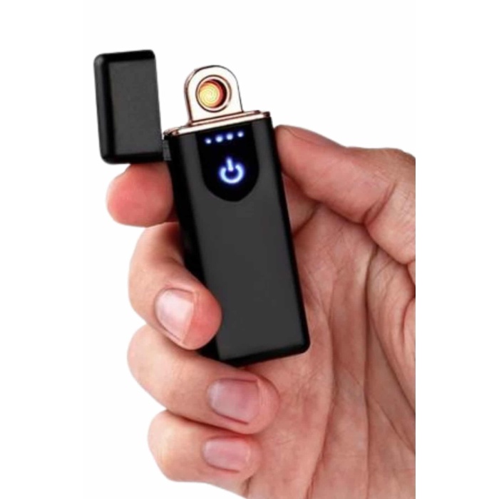 USB Şarjlı Alevsiz Çakmak Elektronik Çakmak Kamp Çakmağı