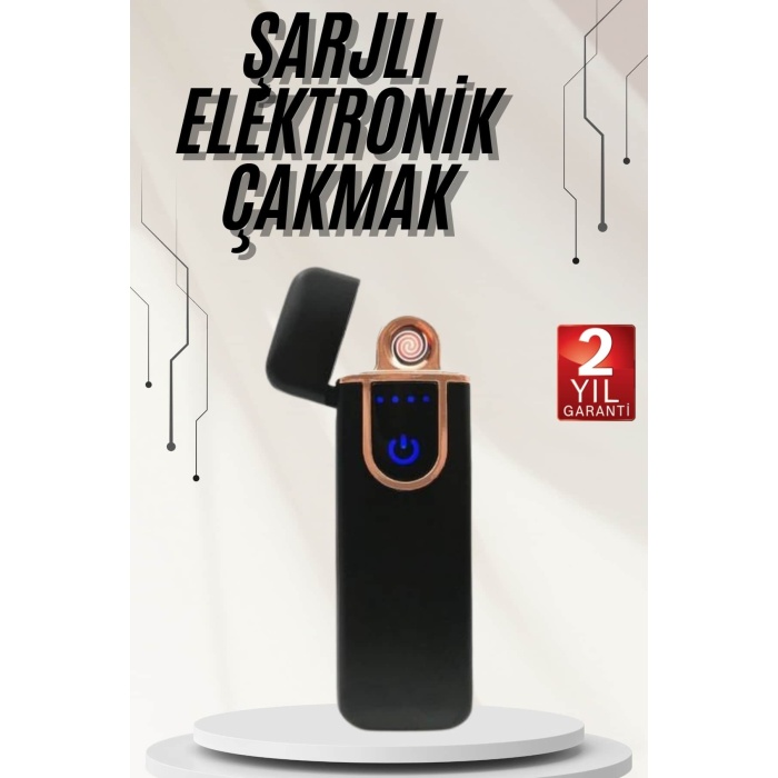 Elektronik Çakmak Kamp Çakmağı Rüzgardan Etkilenmez