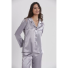 Pierre Cardin 1438 Saten Dantelli Pijama Takımı