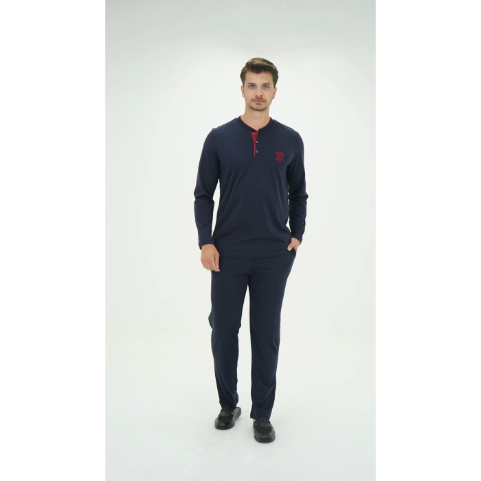 DS Damat 01005 Uzun Kol Pijama Takımı