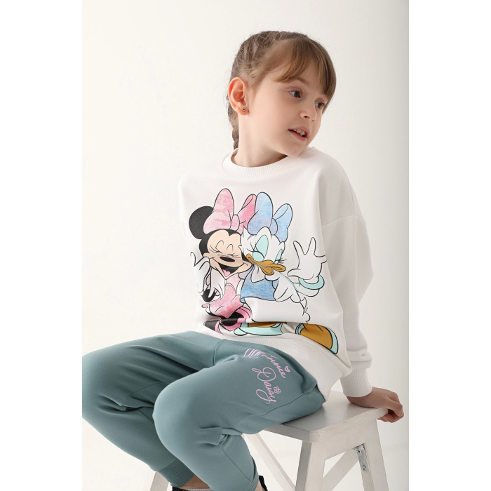 Disney 4815-3 Minnie Mouse Kız Çocuk İkili Takım