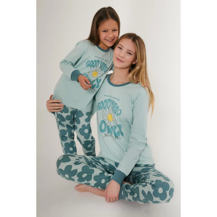 Roly Poly 3247-2 Kız Çocuk Uzun Kollu Pijama Takımı