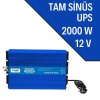 2000W-12V TAM SİNÜS İNVERTER (UPS)