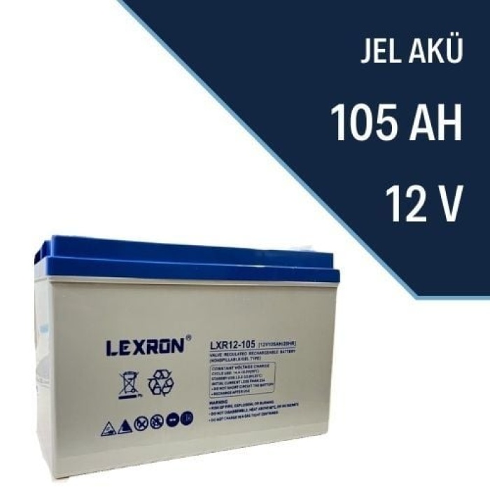 105AH JEL AKÜ 105 AH 12 V