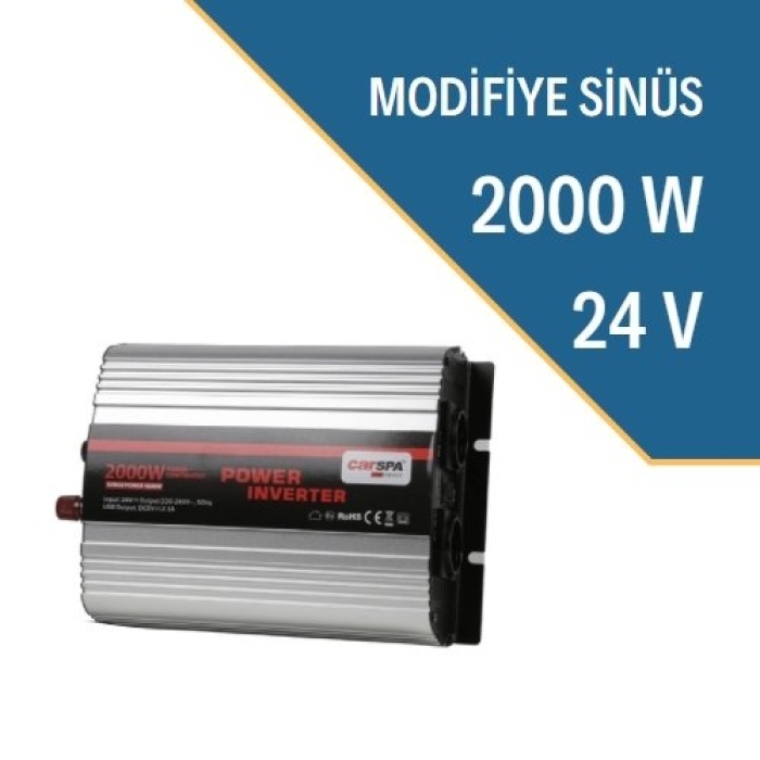 2000W-24V MODİFİYE SİNÜS İNVERTER