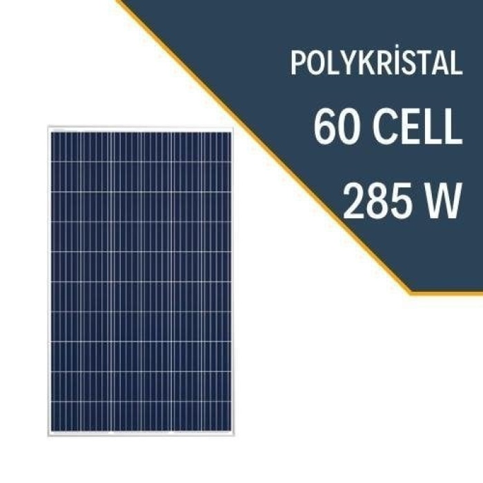 285W POLYKRİSTAL GÜNEŞ PANELİ