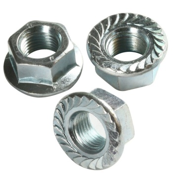 Altıköşe Flanşlı Somun M6 - 10 Adet