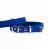 Doggie Polar Pedli Sade Dokuma Köpek Boyun Tasması Royalblue 1,5x20-25 Cm