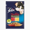 Felix Pouch Çifte Lezzet Sığır Etli ve Tavuklu Yetişkin Kedi Konservesi 85 Gr