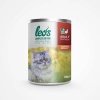 Leos Tavuk Parça Etli Soslu Yetişkin Kedi Konservesi 24 Adet 400 Gr