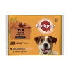 Pedigree Pouch Sığır Etli Kuzulu ve Hindili Yetişkin Köpek Konservesi 4x100 Gr