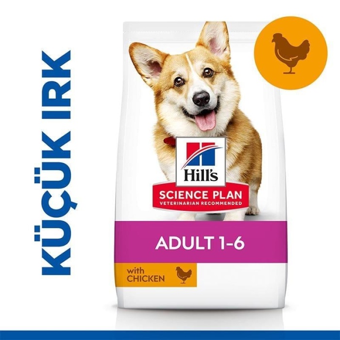 Hills Science Plan Small&Minature Tavuk ve Hindili Yetişkin Köpek Maması 3 Kg