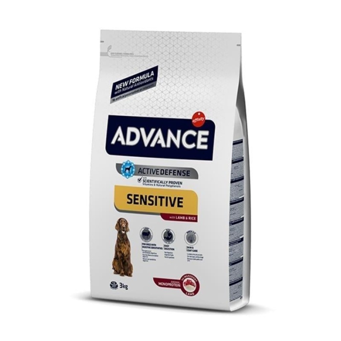 Advance Lamb & Rice Kuzu Etli Hassas Yetişkin Köpek Maması 3 Kg