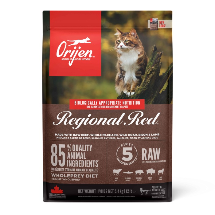 Orijen Regional Red Tahılsız Kırmızı Etli Kedi Maması 5,4 Kg