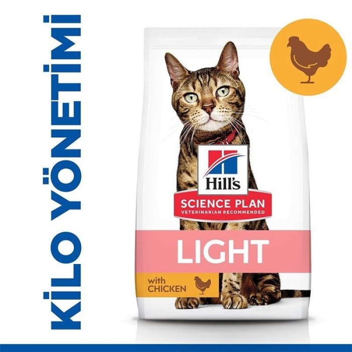 Hills Science Plan Light Diyet Kedi Maması 1.5 Kg