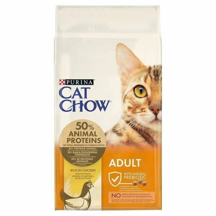 Cat Chow Adult Tavuklu Yetişkin Kedi Maması 15 Kg