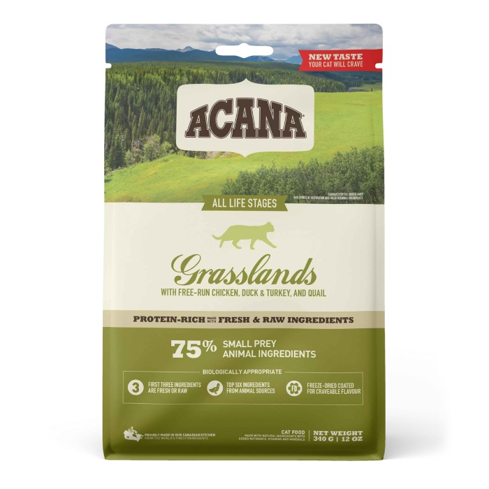 Acana Grasslands Kuru Kedi Maması 1,8 Kg