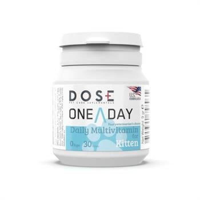 Dose One  A Day  Kıtten Yavru Kedi Multivitamin 30 Tablet