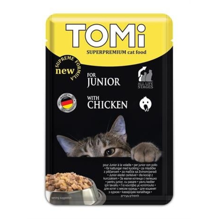 Tomi Pouch Yavru Kedi Konservesi 100 Gr