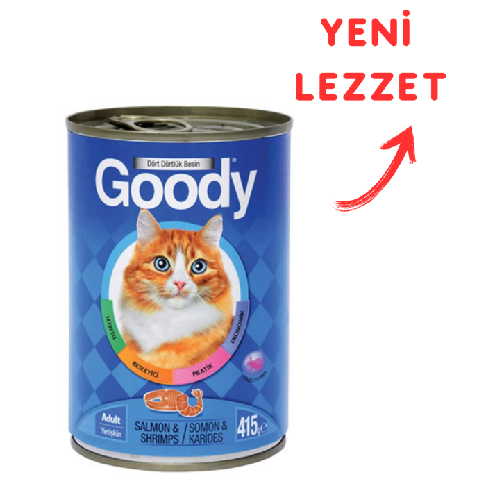 Goody Somonlu Yetişkin Kedi Konservesi 400 Gr