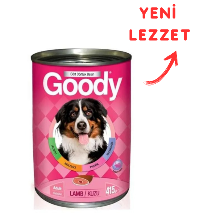 Goody Kuzulu Yetişkin Köpek Konservesi 400 Gr