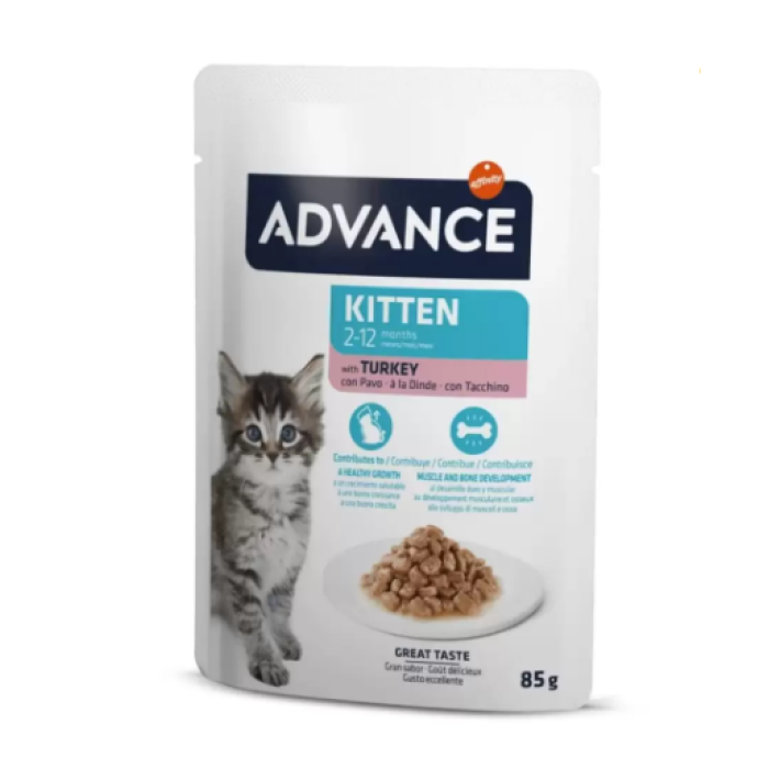 Advance Kitten Hindili Yavru Kedi Konservesi 85 Gr