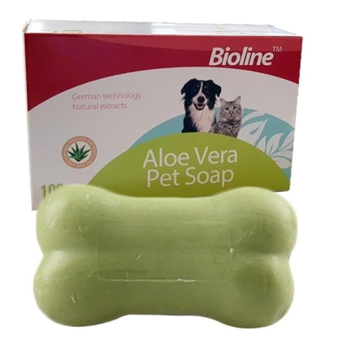 Bioline Aloe Veralı Kedi ve Köpek Sabunu 100 Gr