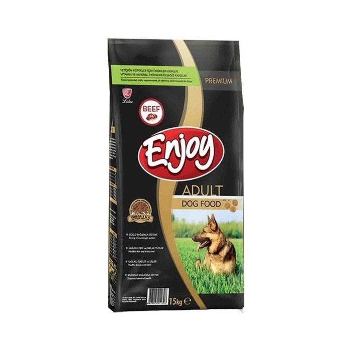 Enjoy Biftekli Yetişkin Köpek Maması 15 Kg