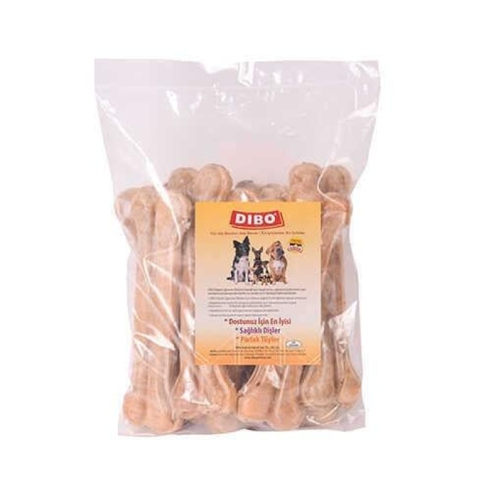 Dibo Natürel Press Kemik Köpek Ödülü 25li 50-55 Gr 12 Cm