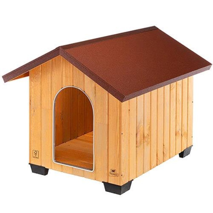 Ferplast Domus Ahşap Köpek Kulübesi Extra Büyük 92x11,5x90 Cm