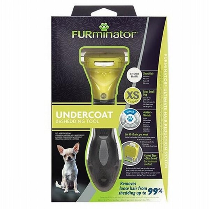 Furminator Short Hair Küçük Irk Kısa Tüylü Köpek Tarağı XS