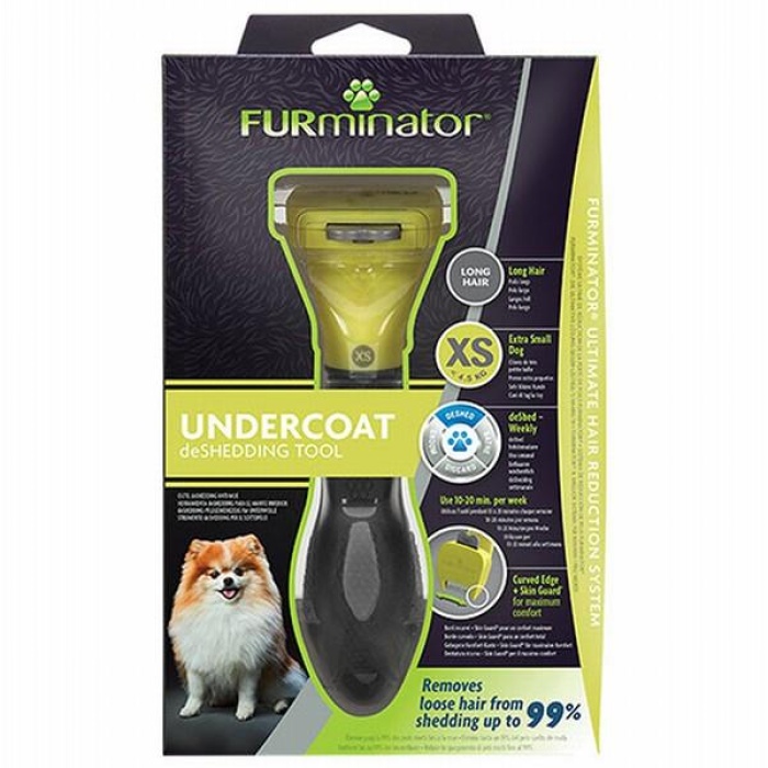 Furminator Long Hair Küçük Irk Uzun Tüylü Köpek Tarağı XS