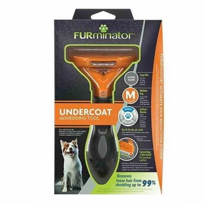 Furminator Long Hair Uzun Tüylü Köpek Tarağı Medium