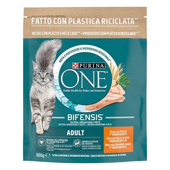 Purina One Tavuklu Yetişkin Kedi Maması 800 Gr