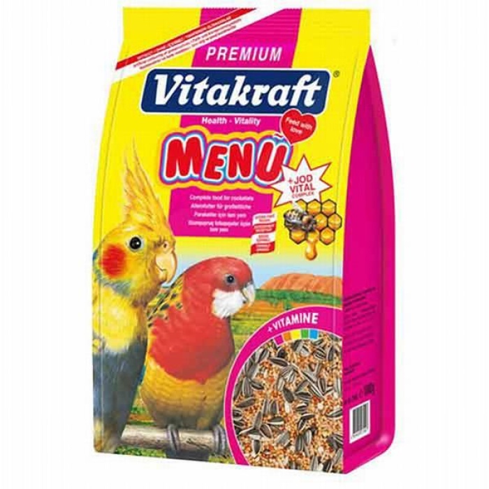 Vitakraft Premium Menü Paraket Yemi 1000 Gr