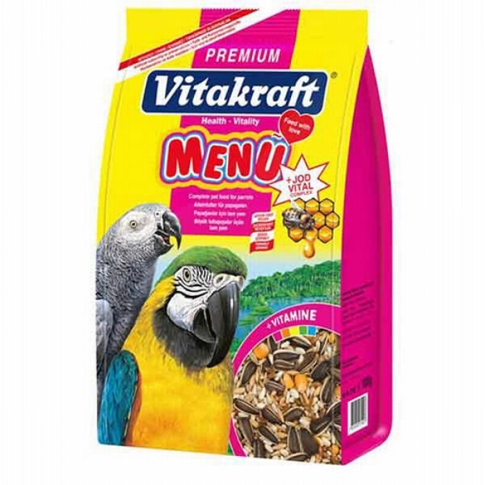 Vitakraft Menü Papağan Yemi 1000 Gr