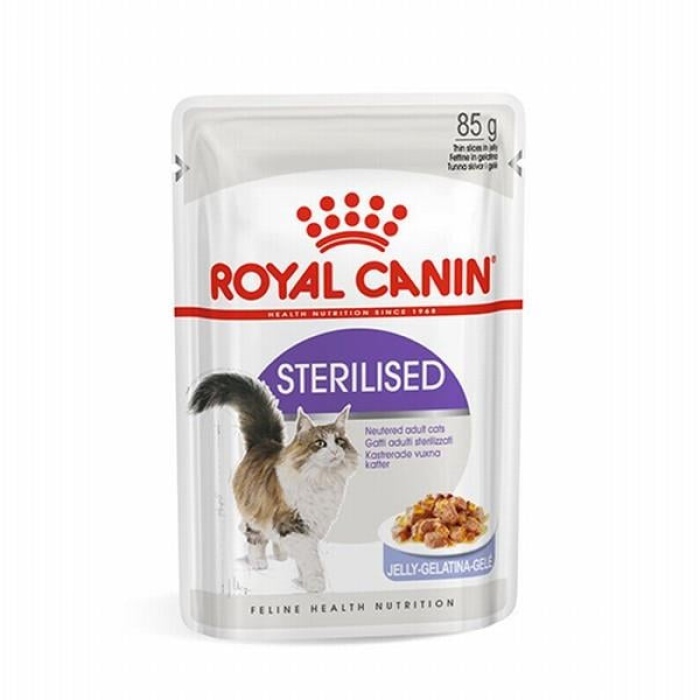 Royal Canin Sterilised Jelly Pouch Kısırlaştırılmış Kedi Konservesi 85 Gr