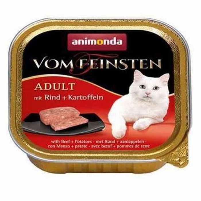 Animonda Vom Feinsten Sığır Etli ve Patatesli Yetişkin Kedi Konservesi 100 Gr