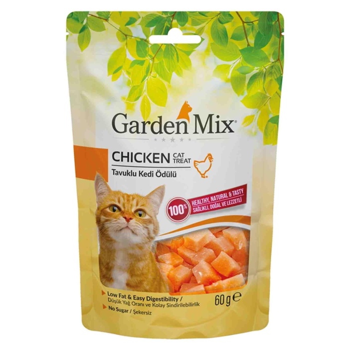 Garden Mix Tavuk Etli Kedi Ödülü 60 Gr