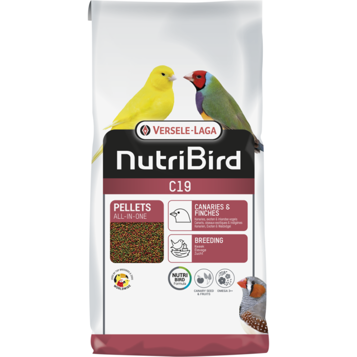 Versele Laga Nutrıbırd C19 Kanarya - Finch Pelet Yem 10kg