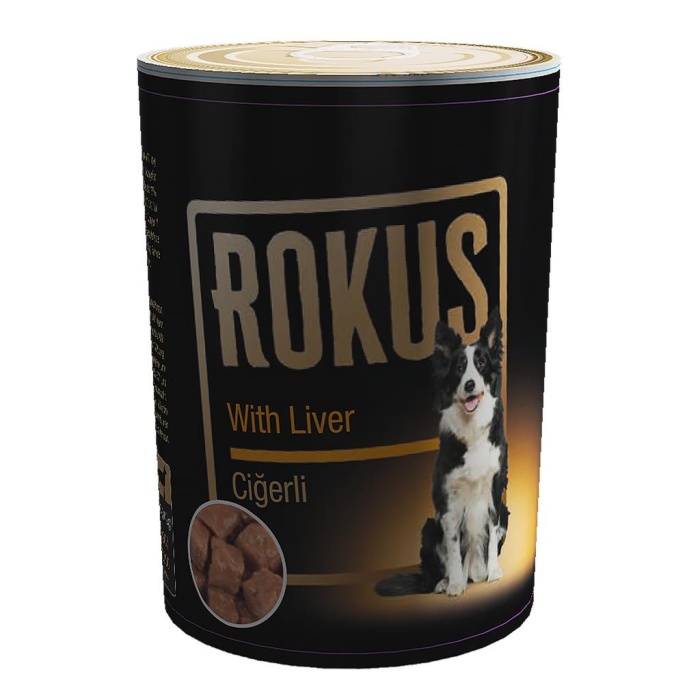 Rokus Ciğerli Köpek Konservesi 410gr